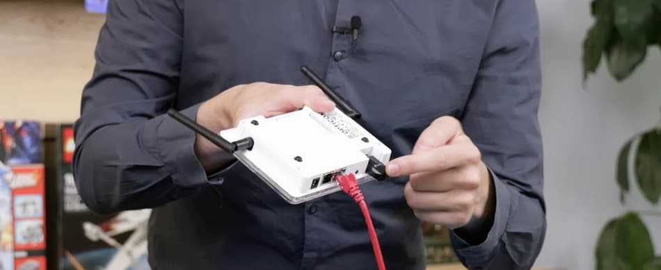 EBS-50 con opzione dongle Wi-Fi USB per installazione flessibile